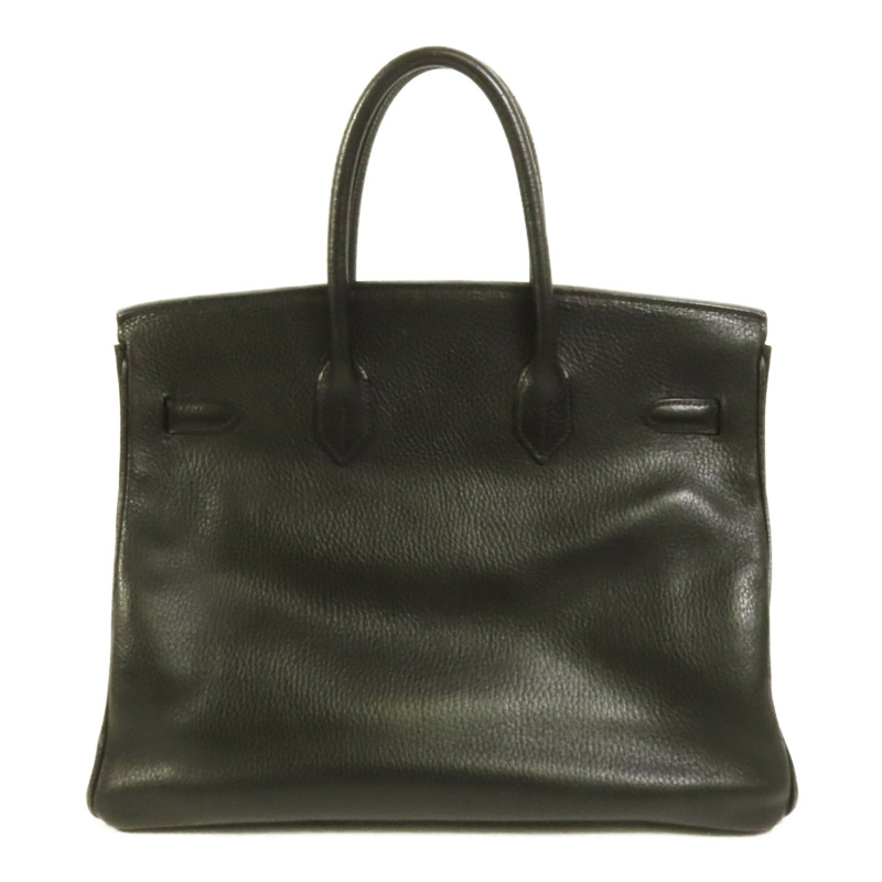 HERMES Togo皮革Birkin 35手挽袋Noir-1