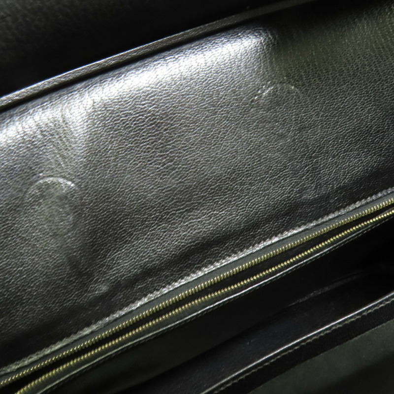 HERMES Togo皮革Birkin 35手挽袋Noir-17