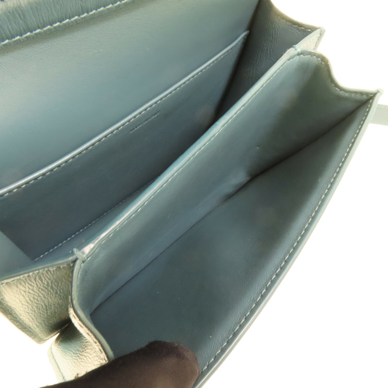 CELINE 牛皮皮革Teen Classic Box肩背袋-5