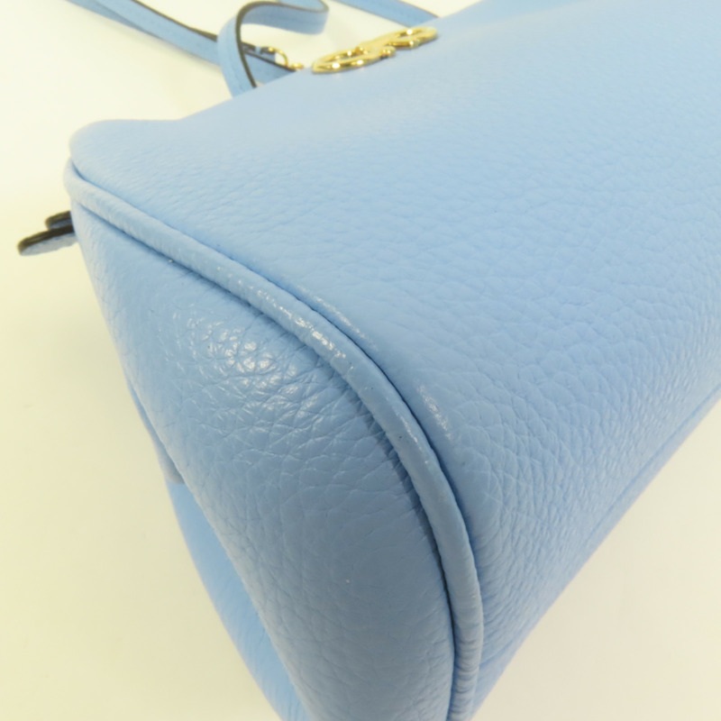 Salvatore Ferragamo 牛皮皮革Chain Shoulder肩背袋-8