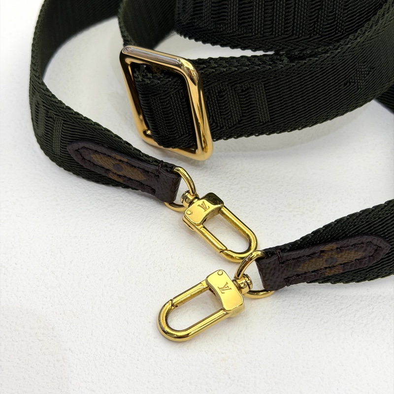 LV Felicie StrapGo系列 原花墨綠背帶三合一包-10