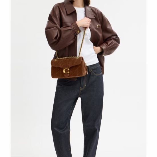 Coach 女士 TABBY 26 絎縫單肩包均碼碼26cm*8cm*14cm-4