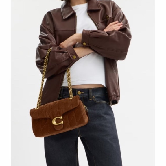 Coach 女士 TABBY 26 絎縫單肩包均碼碼26cm*8cm*14cm-5