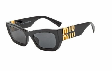 Miu Miu 女士 全框太陽鏡53 E 均碼碼鏡腿長: 13.5cm; 鏡片直徑: 5.3cm-5