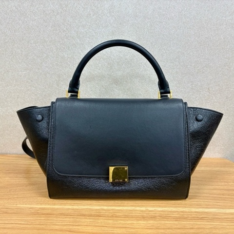 Celine Trapeze 黑色鞦韆包