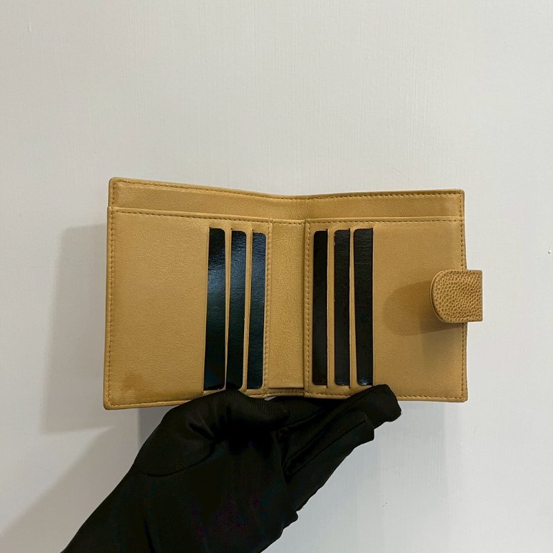 Chanel 荔枝牛短夾-2