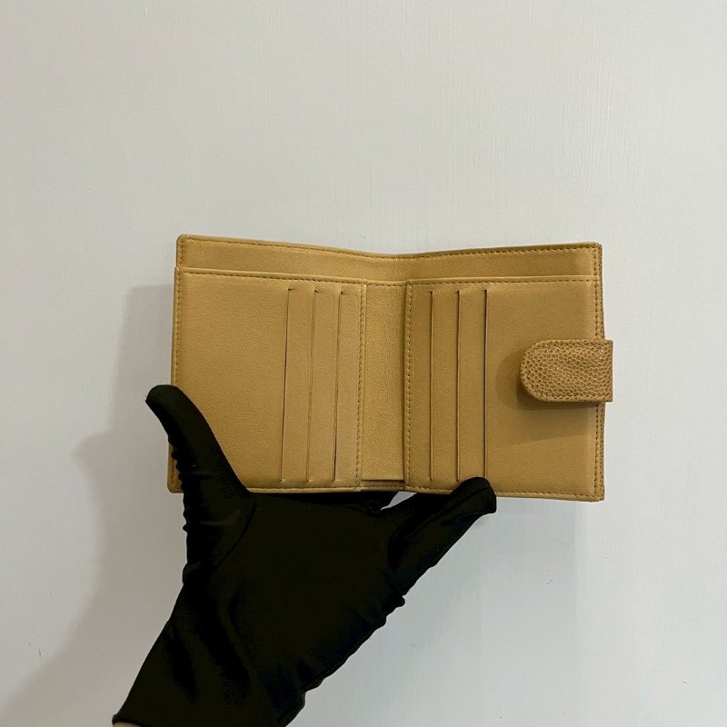 Chanel 荔枝牛短夾-3