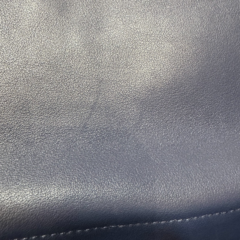 LOEWE ANTON 藍色 銀釦 T型包 斜背包 書包 翻蓋包-41