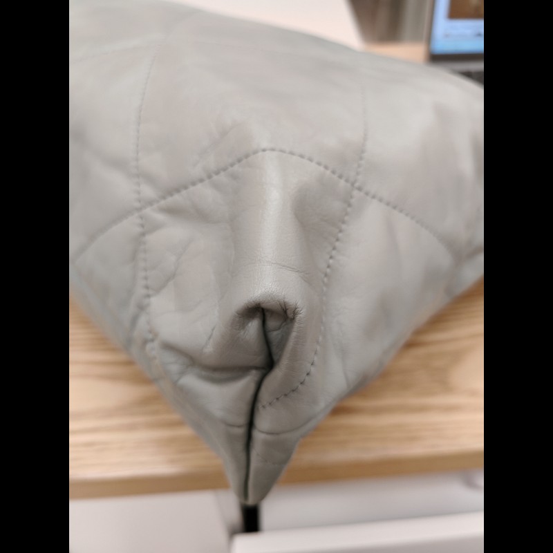 Chanel 22 bag 霧霾藍-9