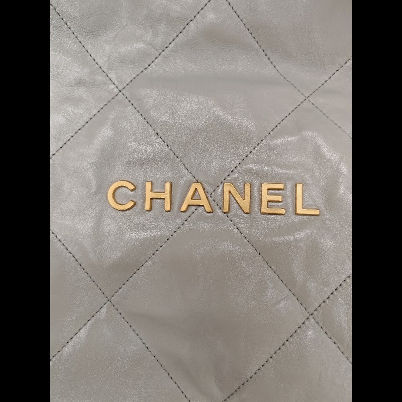 Chanel 22 bag 霧霾藍-18