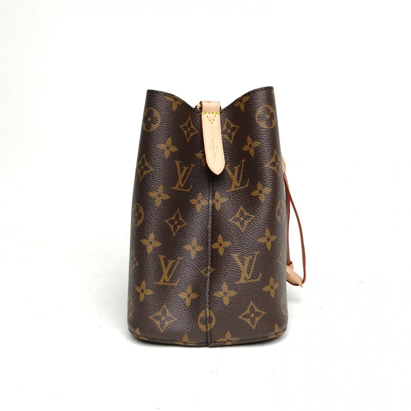 LOUIS VUITTON NÉONOÉ水桶包BB20老花PVC金扣晶片肩背包-3