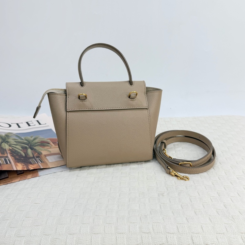 CELINE 奶茶色Nano Belt Bag|鯰魚包-6