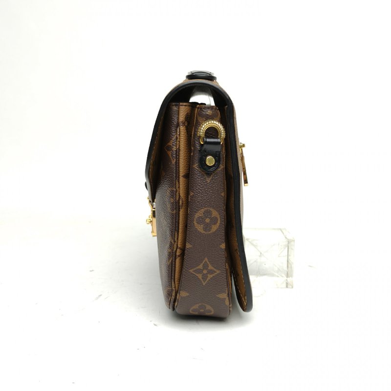 LOUIS VUITTON MetisPochette郵差包拼色PVC金扣2019老花肩背包-1