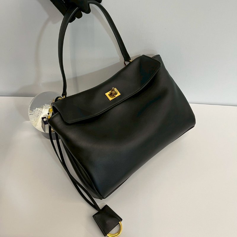 BALENCIAGA巴黎世家 Rodeo 黑金小號-0