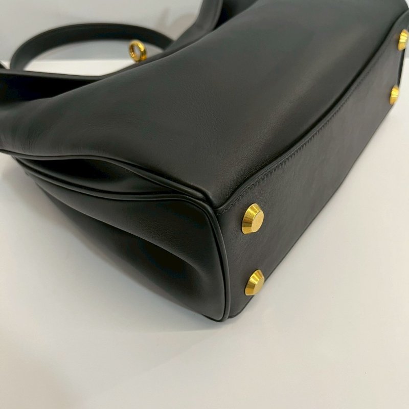 BALENCIAGA巴黎世家 Rodeo 黑金小號-9