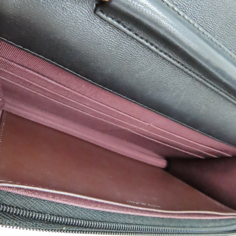 黑色 菱格紋 羊皮 WOC 肩背包 銀釦【CHANEL 香奈兒】 AP0250-2