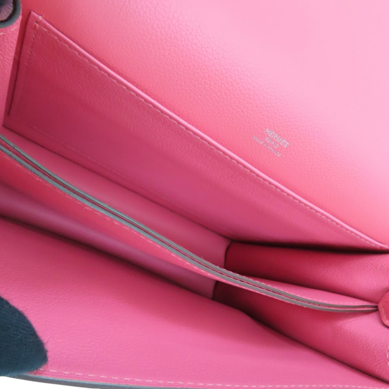 唇膏粉 Evercolor牛皮 Roulis 23 肩背包 D刻【HERMES 愛馬仕】-2