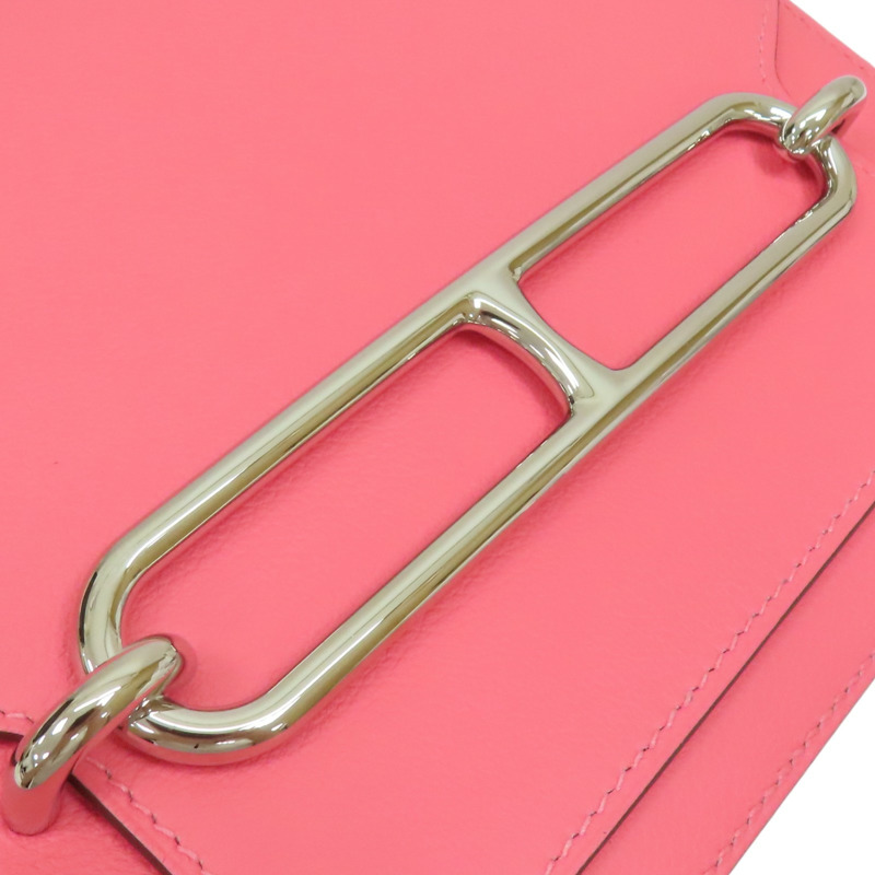 唇膏粉 Evercolor牛皮 Roulis 23 肩背包 D刻【HERMES 愛馬仕】-7