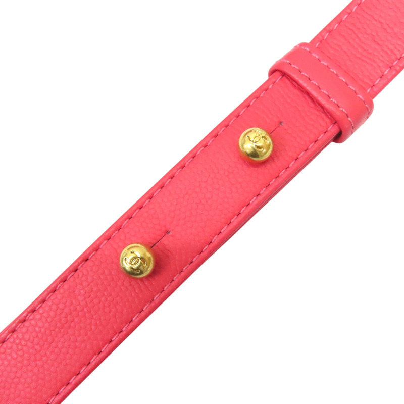 粉色 菱格紋 羊皮 BOY20 鍊帶肩背包 金釦【CHANEL 香奈兒】 A67085-13