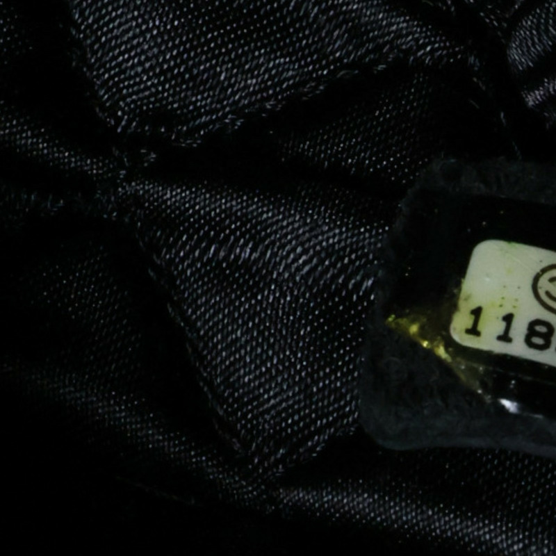 黑色 牛皮 肩背包 銀釦 (無卡)【CHANEL 香奈兒】-6