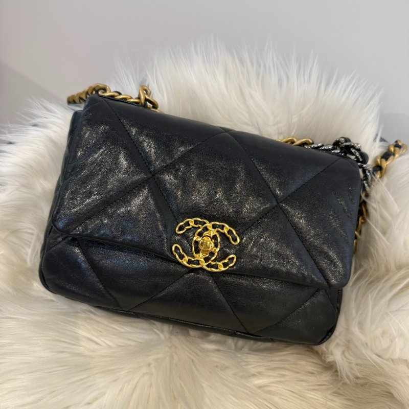 香奈兒 19包翻蓋包 29開-0