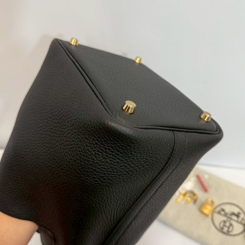 Hermes Picotin菜籃子18 黑金G刻 全新全配-10