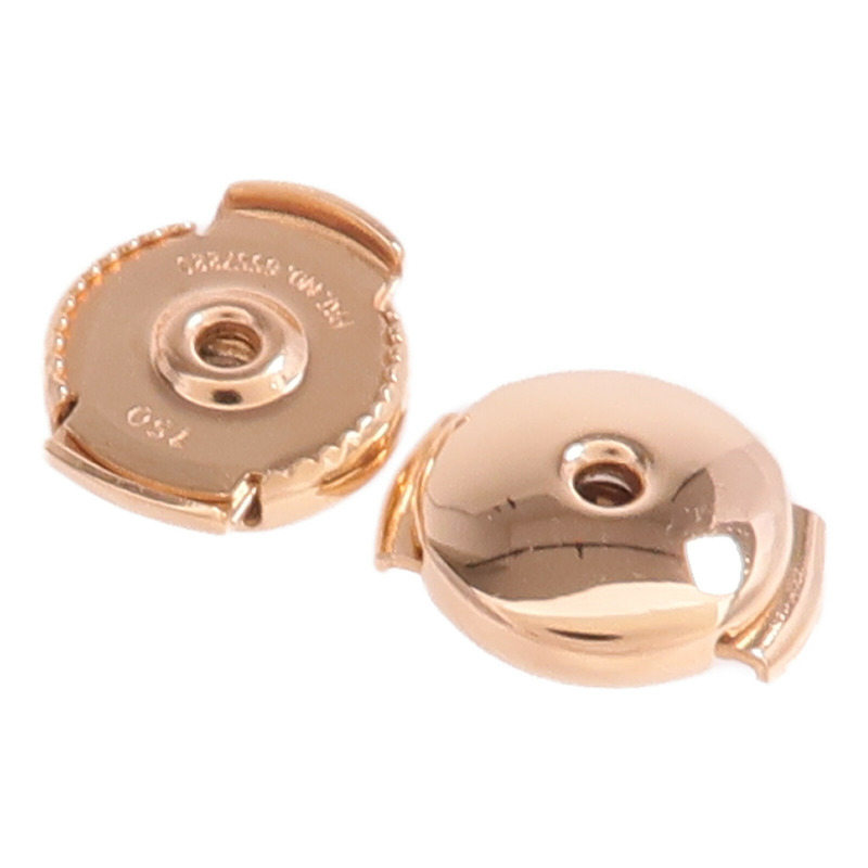 HERMES 18K玫瑰金Farandole Diamond Earrings鑽石耳環-4