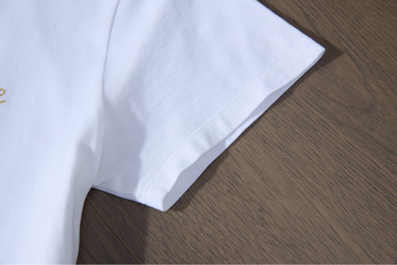 Celine經典白色圓領短袖T恤 金智媛同款-6