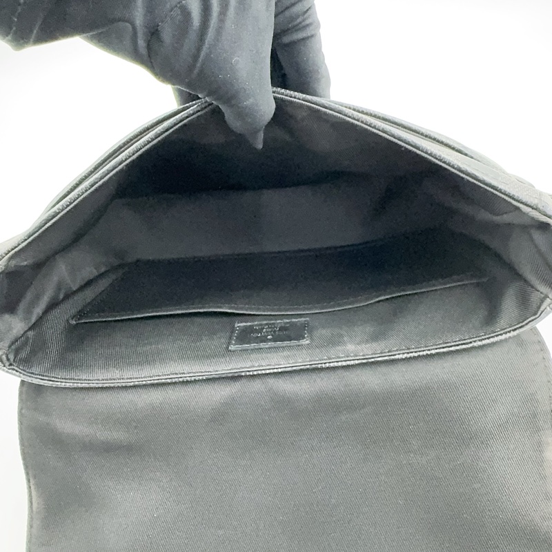 LV黑灰棋盤格郵差包N42710-10