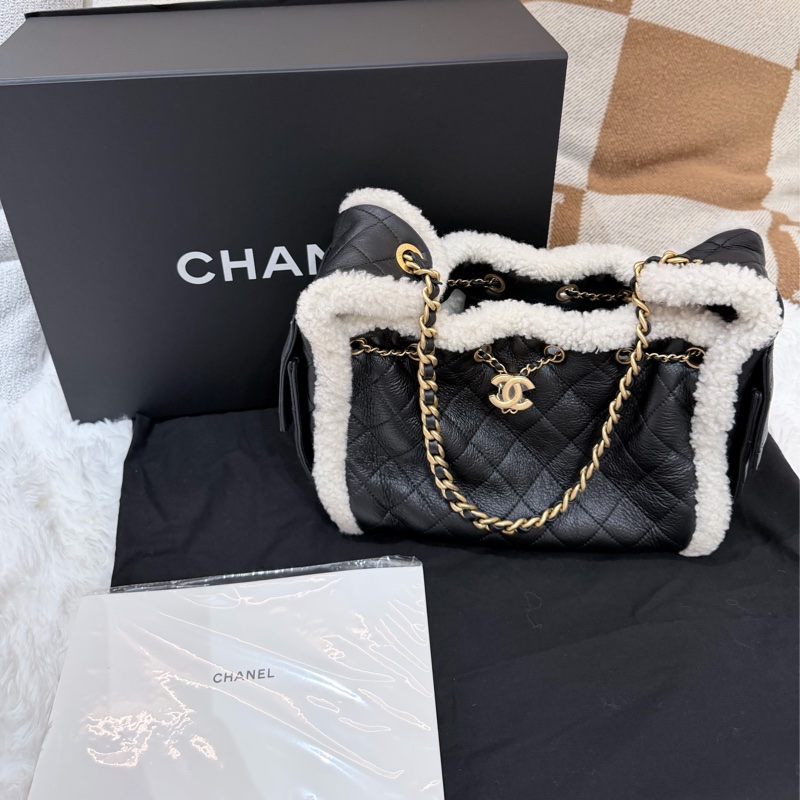 Chanel/ Small 25 Hanbag Teddy-1