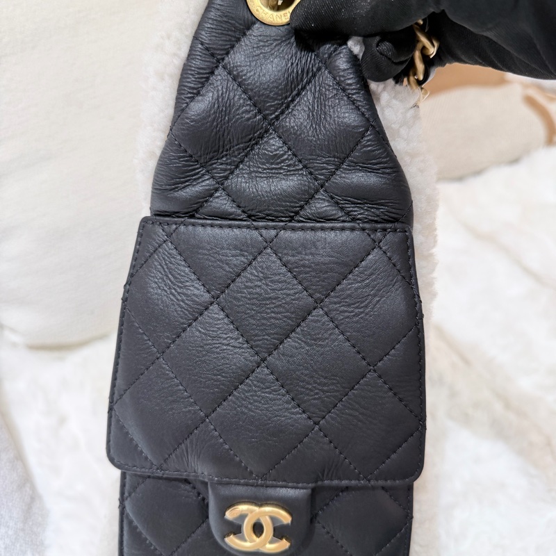 Chanel/ Small 25 Hanbag Teddy-6