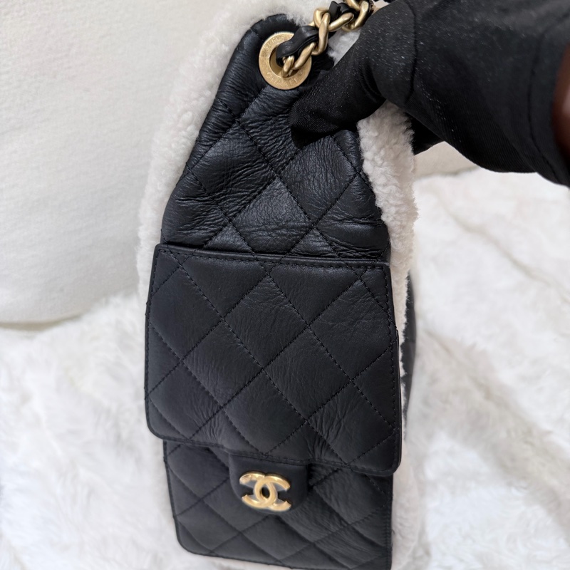 Chanel/ Small 25 Hanbag Teddy-7