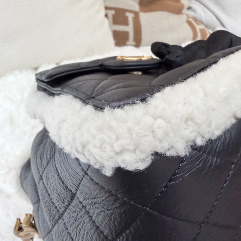 Chanel/ Small 25 Hanbag Teddy-13