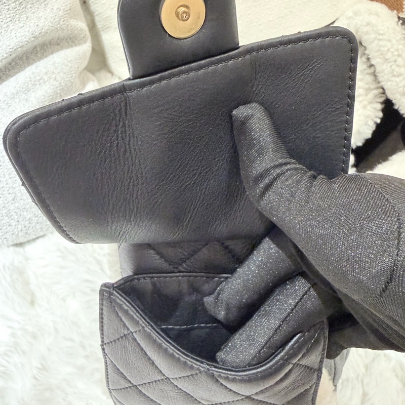 Chanel/ Small 25 Hanbag Teddy-14