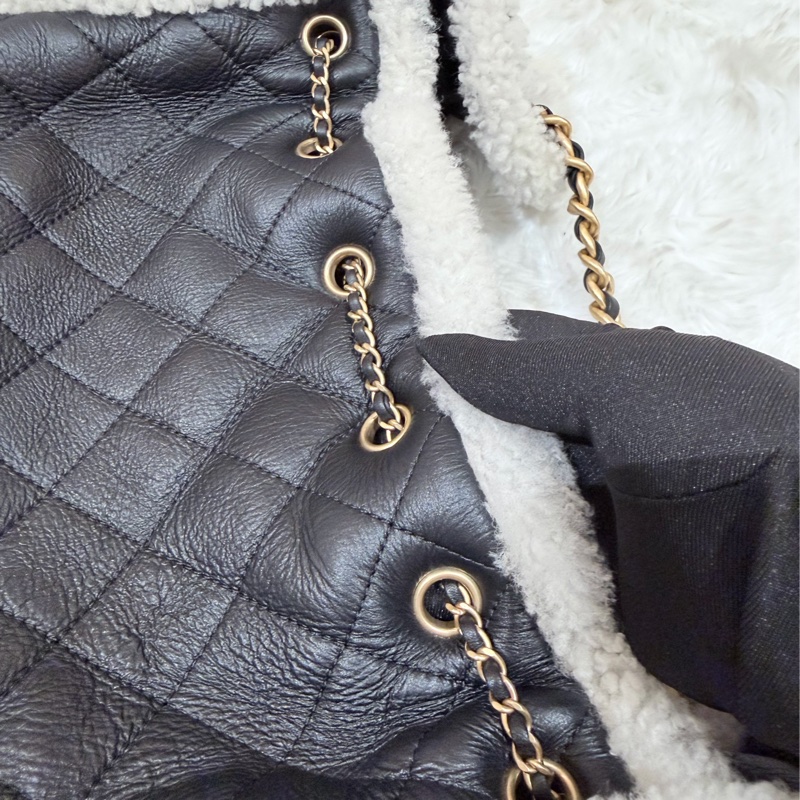 Chanel/ Small 25 Hanbag Teddy-18