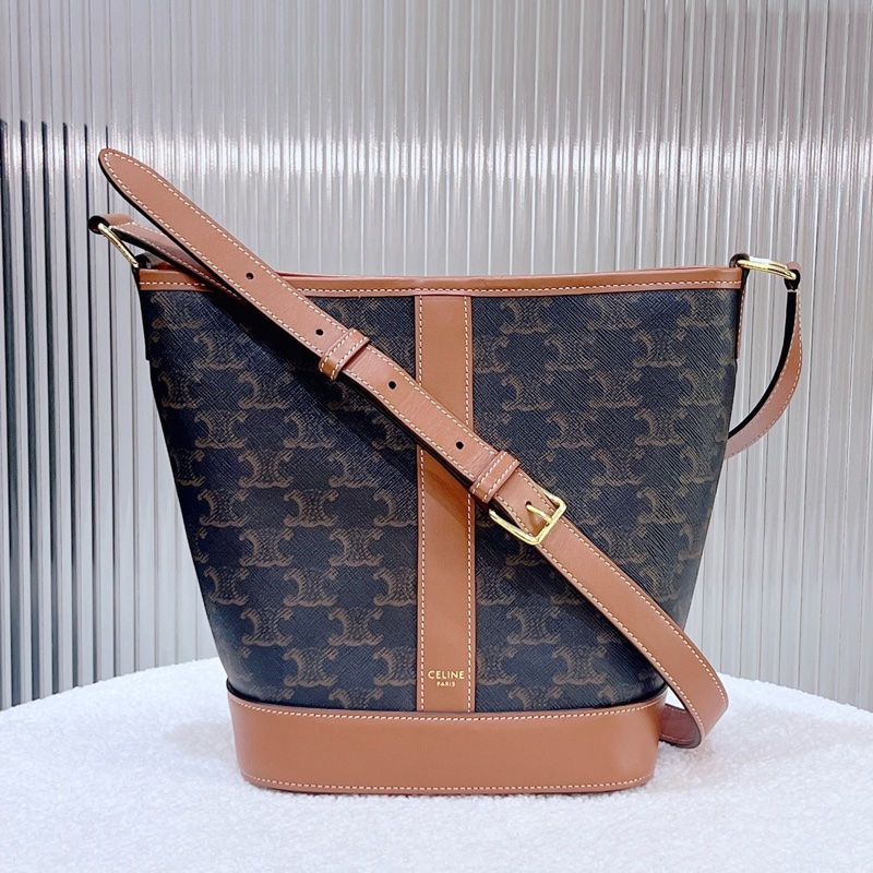 Celine 賽琳 小號 水桶包 型號191442CAS.04LU 織物面料襯里-0