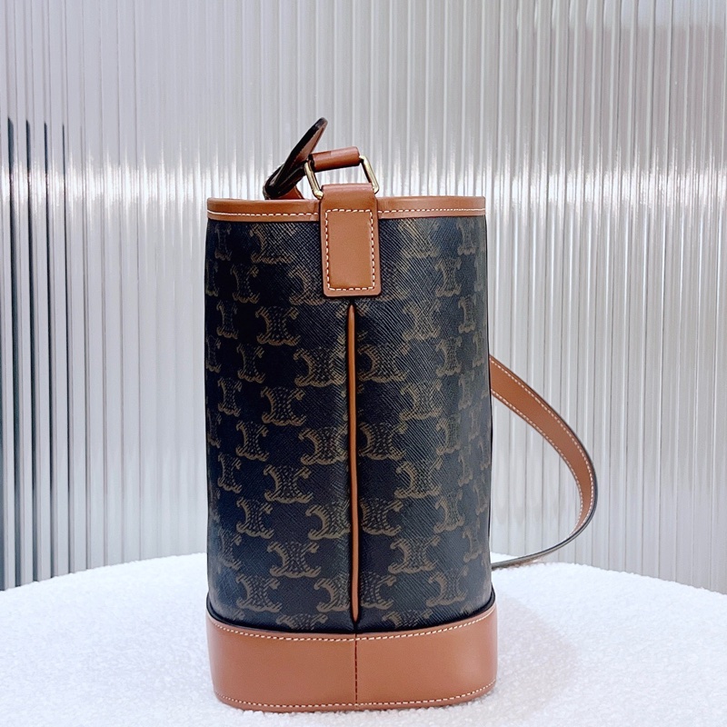 Celine 賽琳 小號 水桶包 型號191442CAS.04LU 織物面料襯里-3