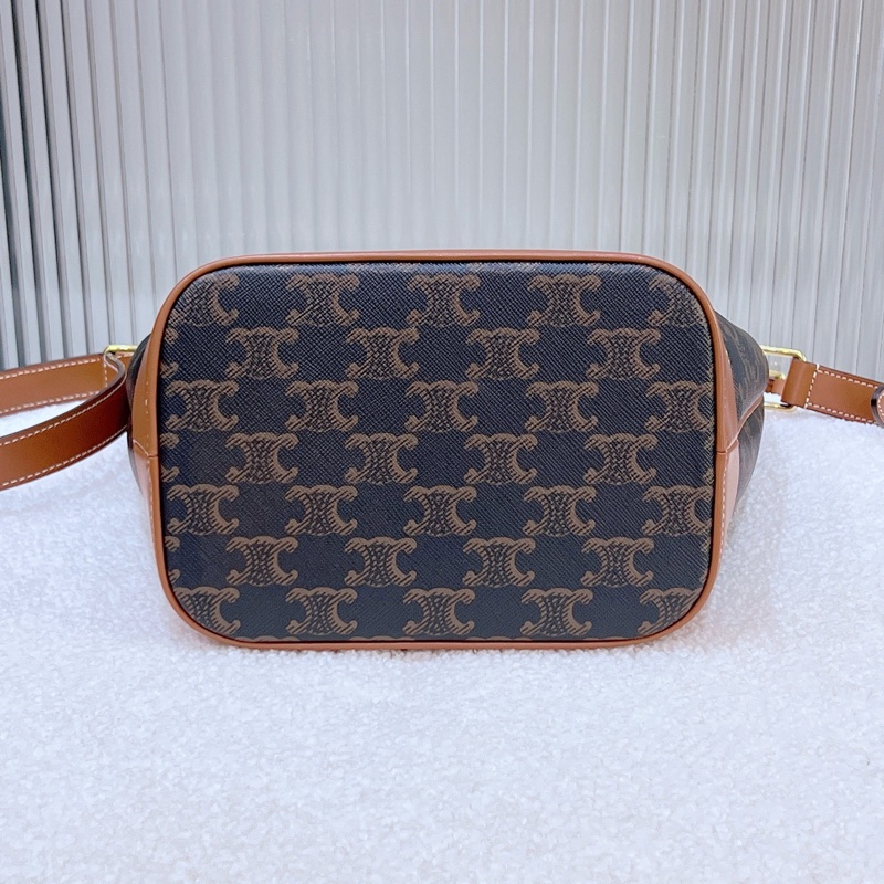 Celine 賽琳 小號 水桶包 型號191442CAS.04LU 織物面料襯里-5