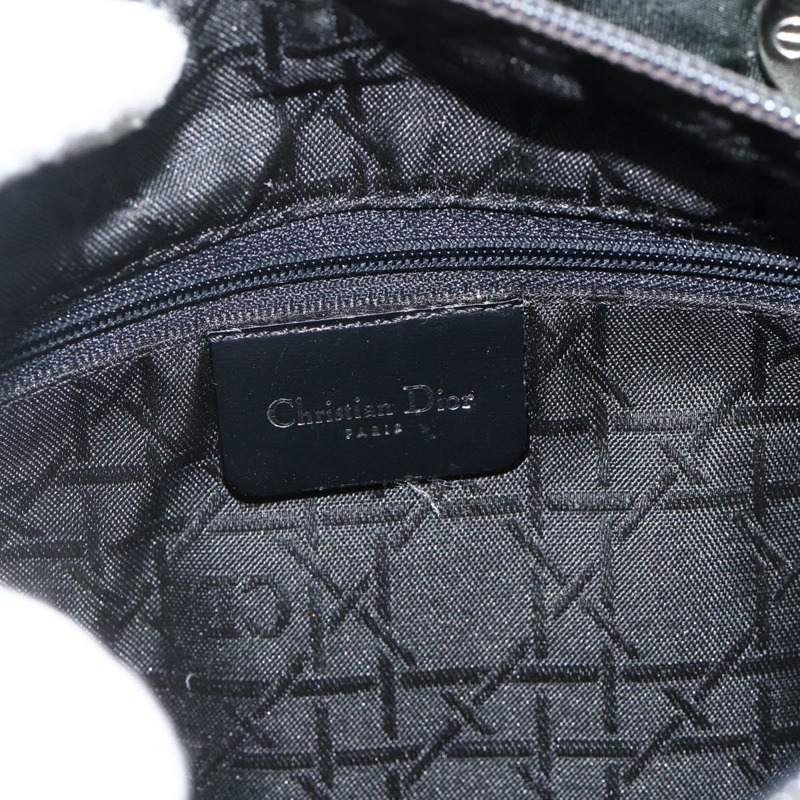 【日本直送】Christian Dior Canage Canage 手提包 尼龍 2way 綠色 銀色 Auth mr2259-19