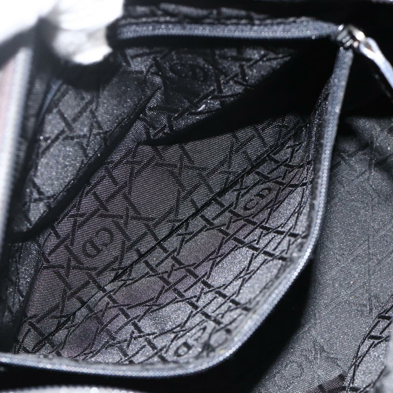 【日本直送】Christian Dior Canage Canage 手提包 尼龍 2way 綠色 銀色 Auth mr2259-23