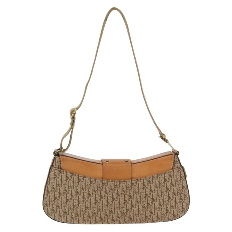 【日本直送】Christian Dior Trotter帆布街頭時尚包 米色金色 正品 yk20206SAV-1