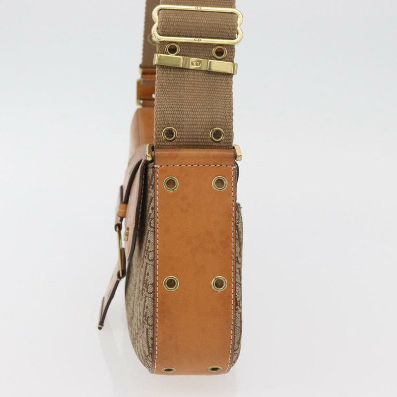 【日本直送】Christian Dior Trotter帆布街頭時尚包 米色金色 正品 yk20206SAV-2