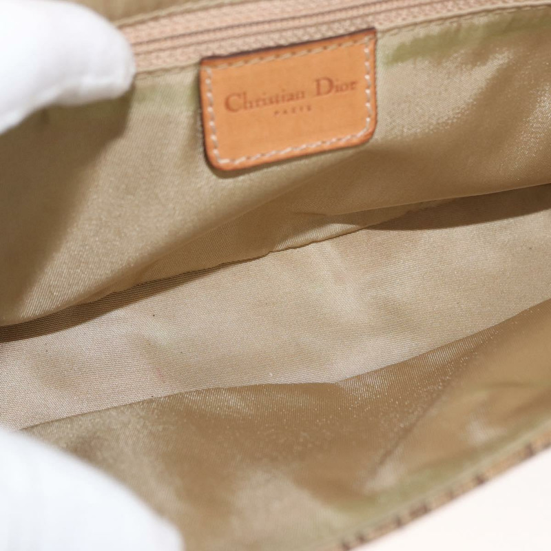 【日本直送】Christian Dior Trotter帆布街頭時尚包 米色金色 正品 yk20206SAV-10