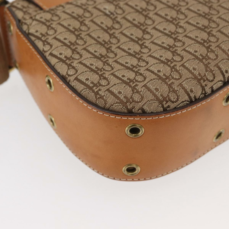 【日本直送】Christian Dior Trotter帆布街頭時尚包 米色金色 正品 yk20206SAV-14