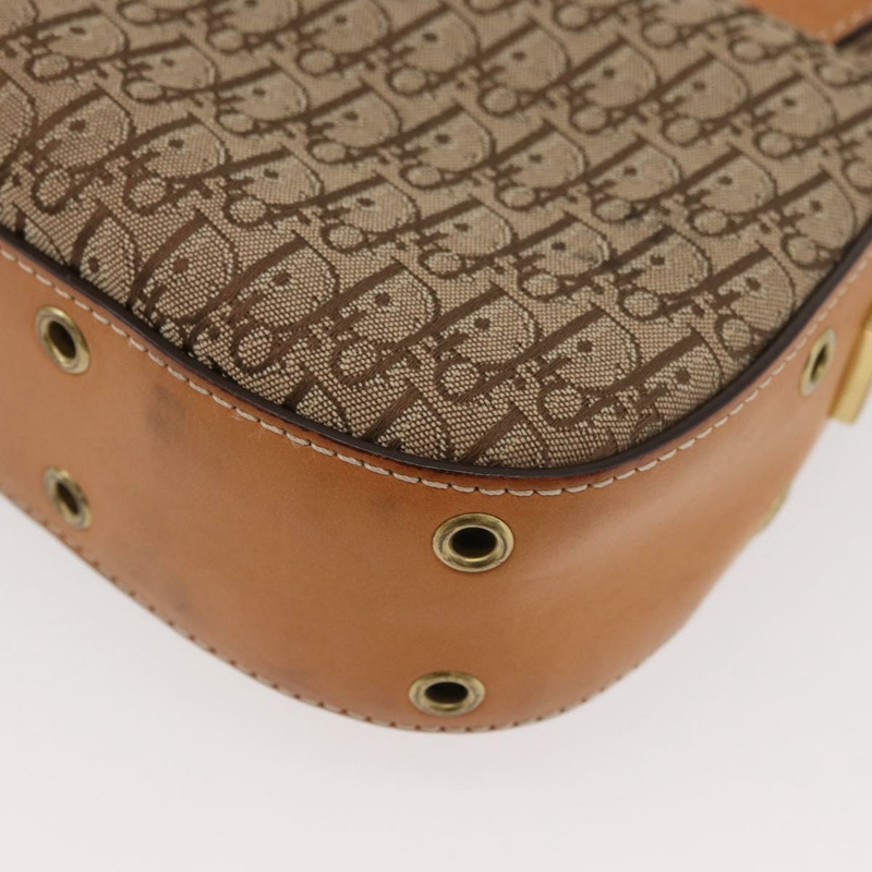 【日本直送】Christian Dior Trotter帆布街頭時尚包 米色金色 正品 yk20206SAV-15