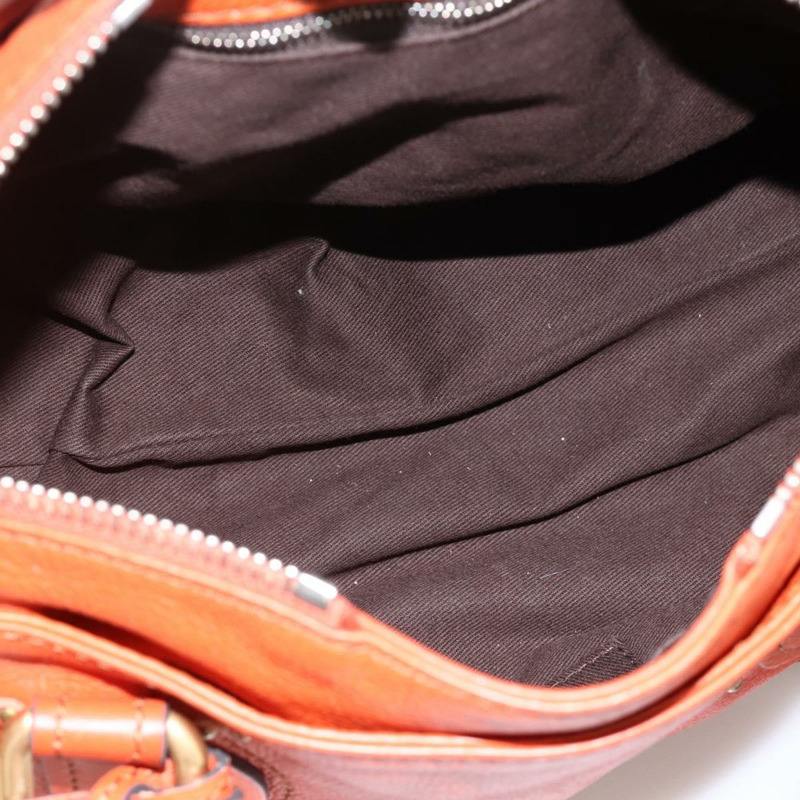 【日本直送】Chloe Paddington 手提包，橘色、金色、銀色，正品 YKZ1580SAM-10