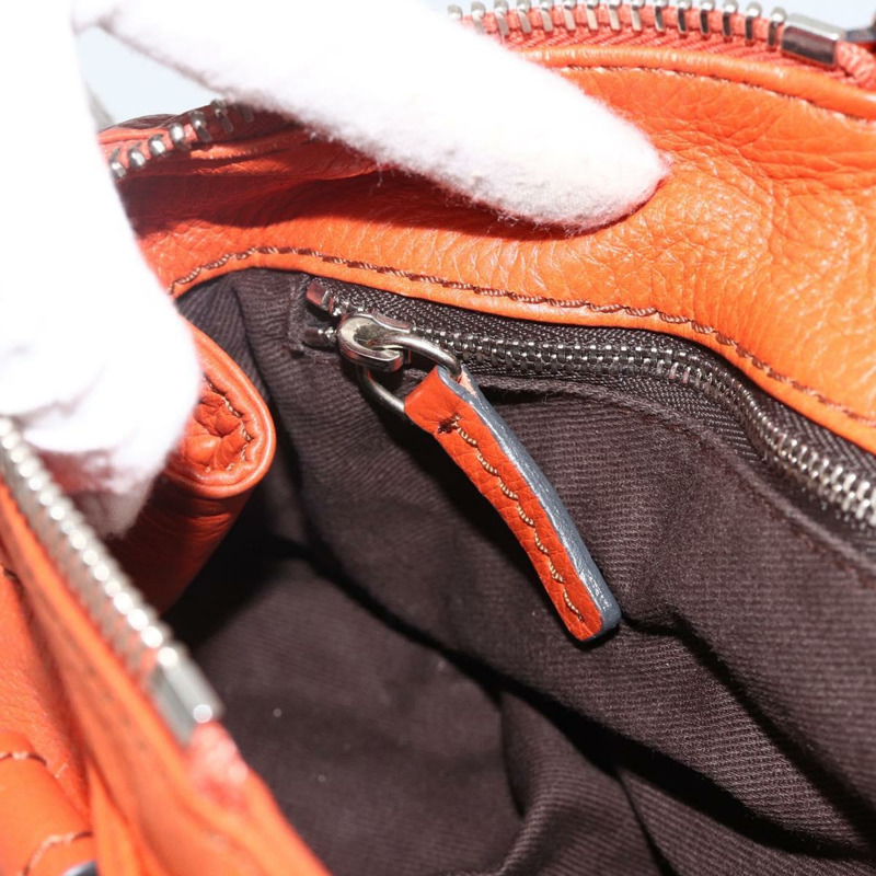 【日本直送】Chloe Paddington 手提包，橘色、金色、銀色，正品 YKZ1580SAM-22