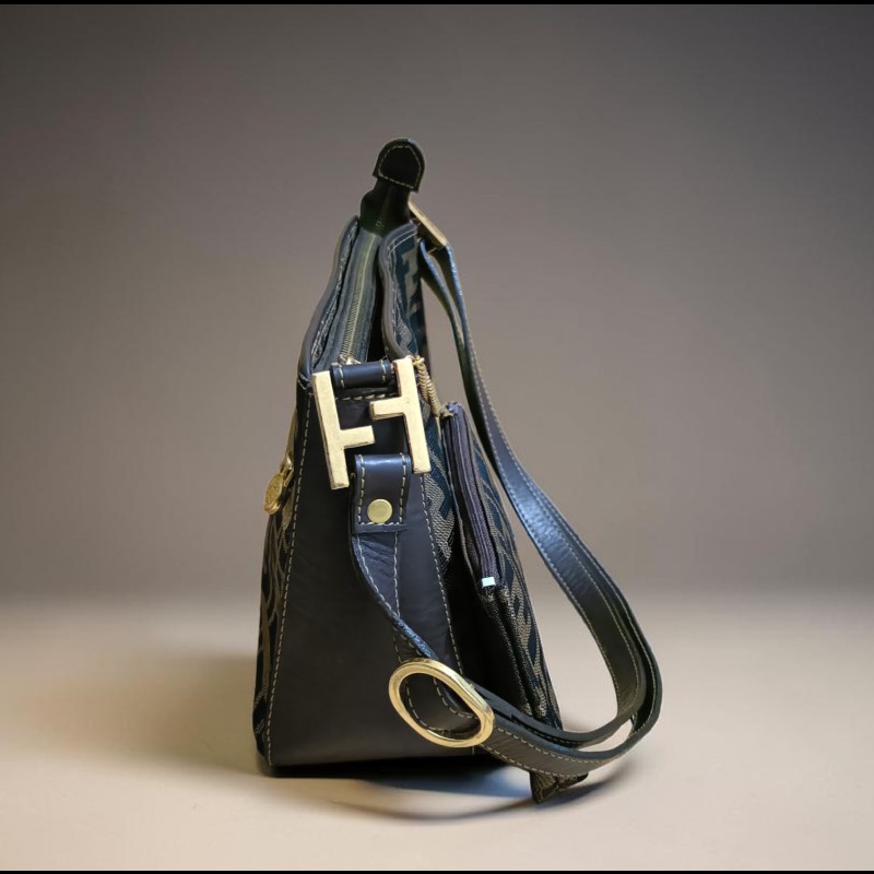 FENDI 經典優雅肩背包 手提包 有附長背帶 零錢包-13