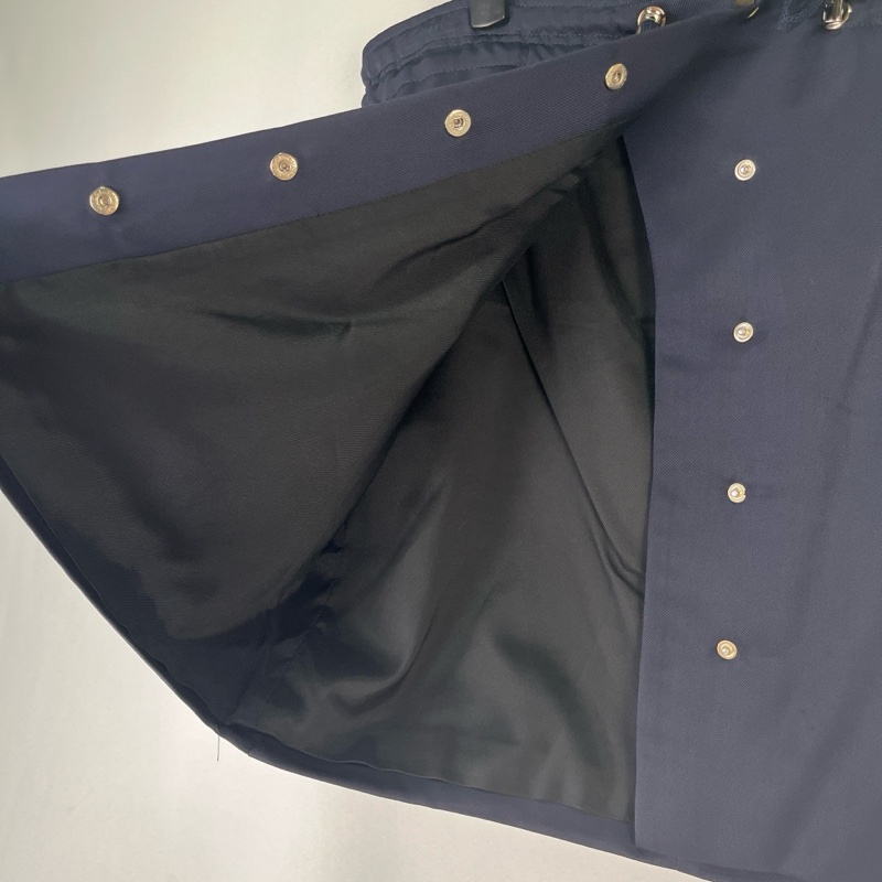 莉亞精品♡Gucci 深藍短裙38 二手-3