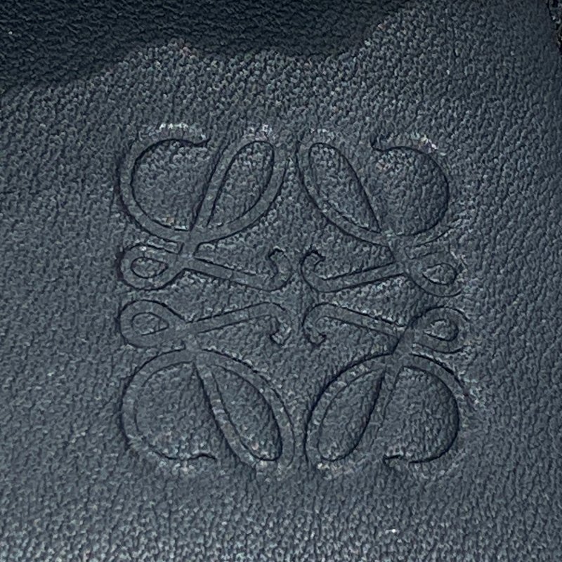 LOEWE 羅威 PUZZLE BAG SMALL 經典拼圖手提側背包小號 牛皮 黑色 金釦-15